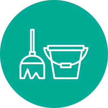 Kova. Web simgesi basit tasarım