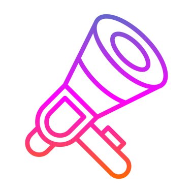 hoparlör simgesi. vektör çizim