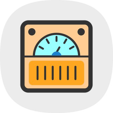 Alarm simgesi vektör illüstrasyonu