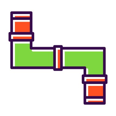 Su simgesinin vektör illüstrasyonu