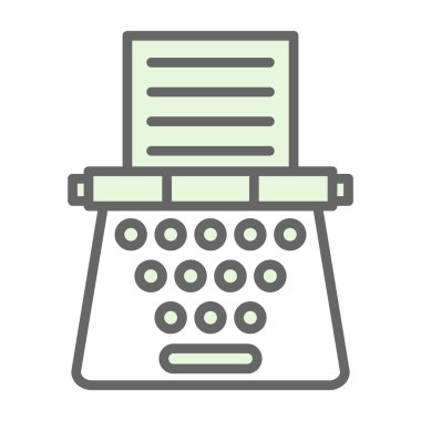 Modern simgenin vektör illüstrasyonu