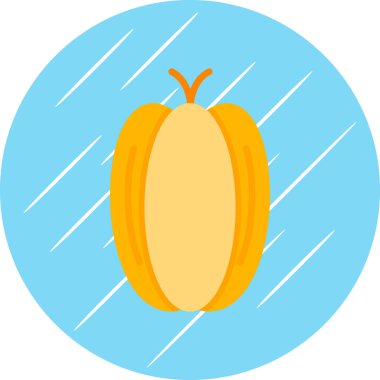 Carambola simge vektör illüstrasyonu