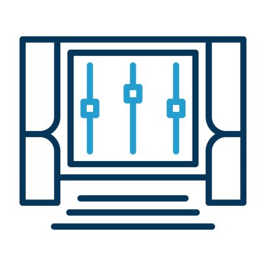 Modern b 'nin vektör illüstrasyonu eksik simgesi
