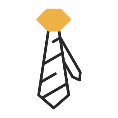 Kravat. Web simgesi basit tasarım