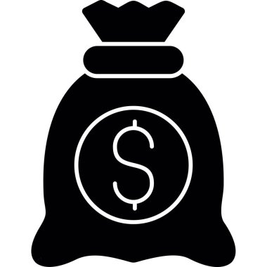 çanta çanta simgesi katı biçimde