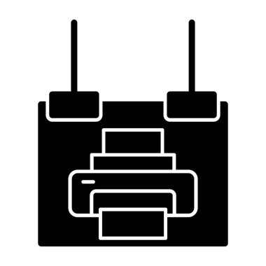 Radyo simgesi, basit biçim