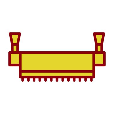 Modern El Testere simgesinin vektör çizimi              