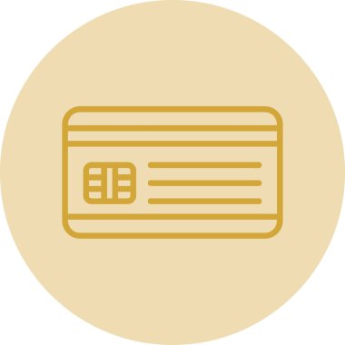 Kredi kartı vektör illüstrasyonu 