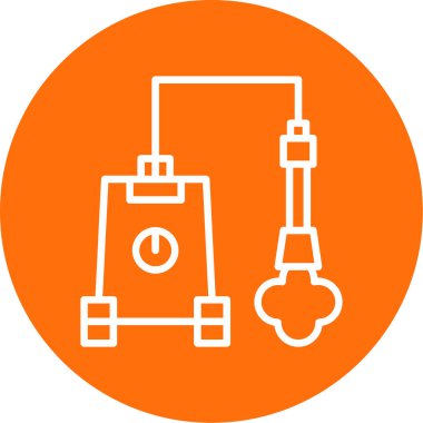 Eşsiz Elektrik Eklenti Hattı Vektör Simgesi