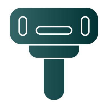 Elektrikli karıştırıcı simgesini, düz stil