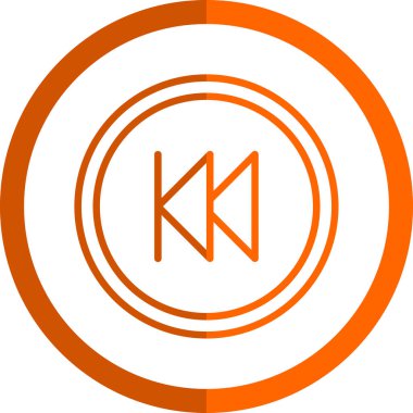 Simge simgesini geri sar Basit illüstrasyon tasarımı