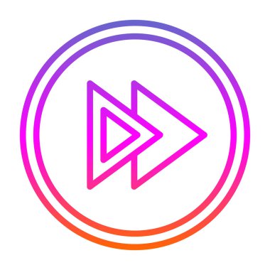 Modern bir simgenin vektör illüstrasyonu