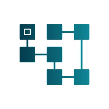 ağ paylaşım simgesi çizimi