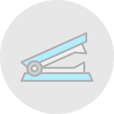 Stapler web simgesi, vektör illüstrasyonu 