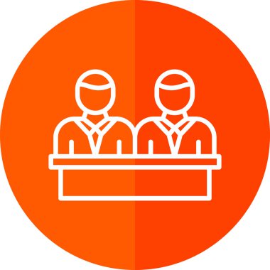 iş simgesi vektör illüstrasyonu