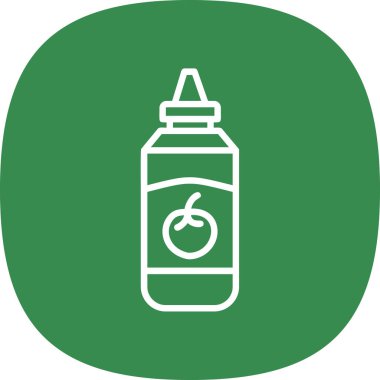 Modern simgenin vektör illüstrasyonu