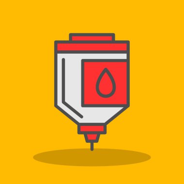 damla simgesi ile kan bağışı kavramı