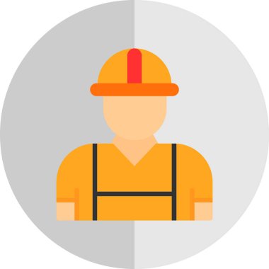 Miğfer vektör illüstrasyonlu mimar. 