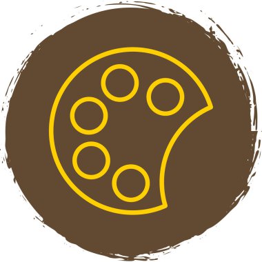 Gıda simgesinin vektör illüstrasyonu