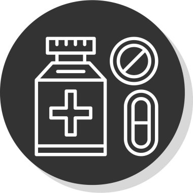 eczane için ilaç simgesi