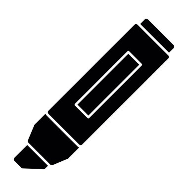 Vurgulama simgesi vektör illüstrasyonu