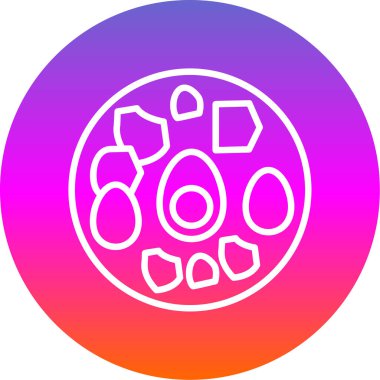 Gıda simgesinin vektör illüstrasyonu