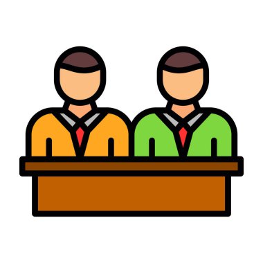 İnsan simgesinin vektör illüstrasyonu