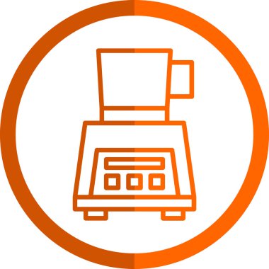 blender. Web simgesi basit illüstrasyon