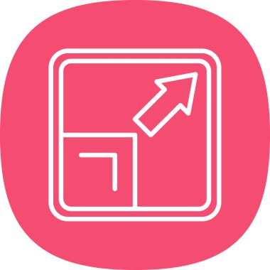 ok simgesi vektör illüstrasyonu