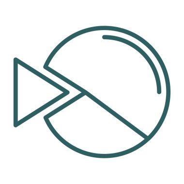 pasta grafiği vektör çizim