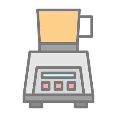 blender. Web simgesi basit illüstrasyon