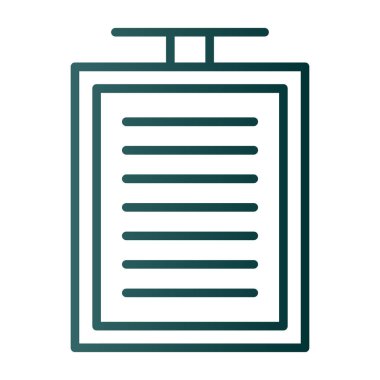 düz pano simge vektör illüstrasyon tasarımı