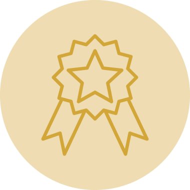 Ödül. Web simgesi basit illüstrasyon