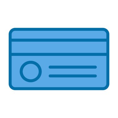 Kredi kartı vektör illüstrasyonu 