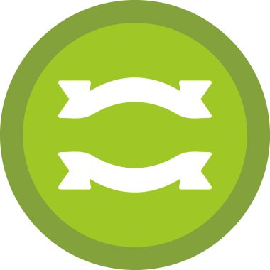 Modern bir simgenin vektör illüstrasyonu