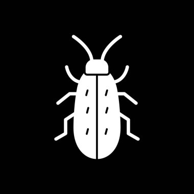 hata böceği simgesi vektör illüstrasyonu