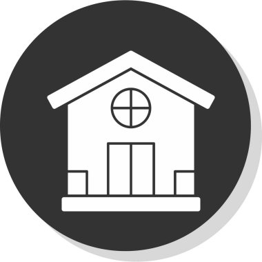 ev simgesi modern basit illüstrasyon