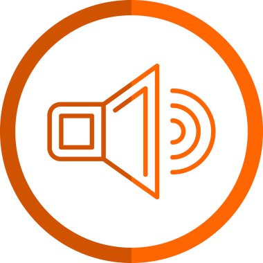 hoparlör vektör illüstrasyonu