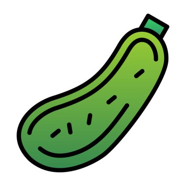 Kabak çorbası. Web simgesi basit illüstrasyon