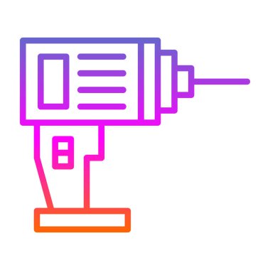 matkap simgesi, vektör illüstrasyonu