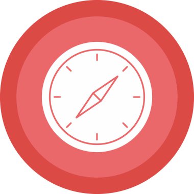 vector illustration of Compass modern icon            