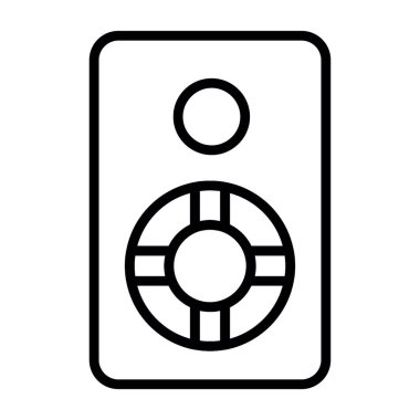 Yol simgesi vektör illüstrasyonu