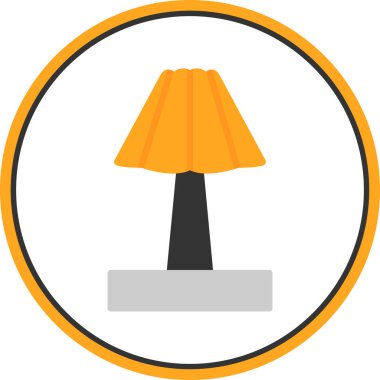 Lamba. Web simgesi vektör illüstrasyonu 