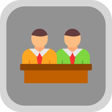 iş simgesi vektör illüstrasyonu