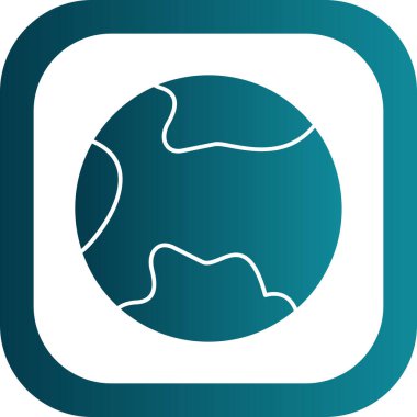 Futbol topu ikonu. vektör illüstrasyonu