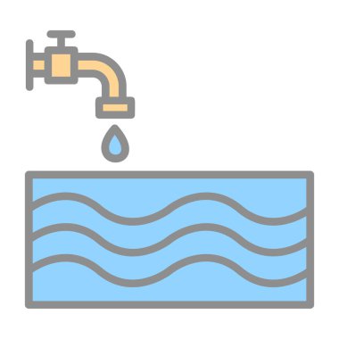 Su musluğu. Basit tasarım