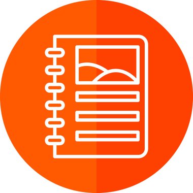 vektör belge simgesi, vektör illüstrasyon tasarımı