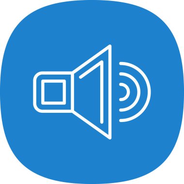 hoparlör vektör illüstrasyonu