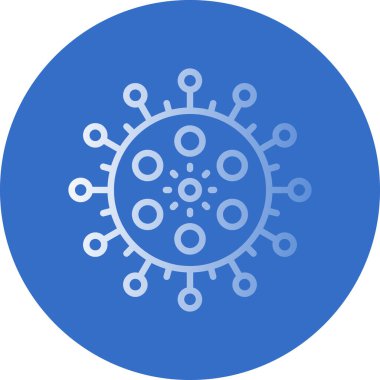 Virüs ikonu vektör illüstrasyonu