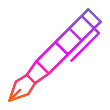 Mürekkep. Web simgesi basit illüstrasyon